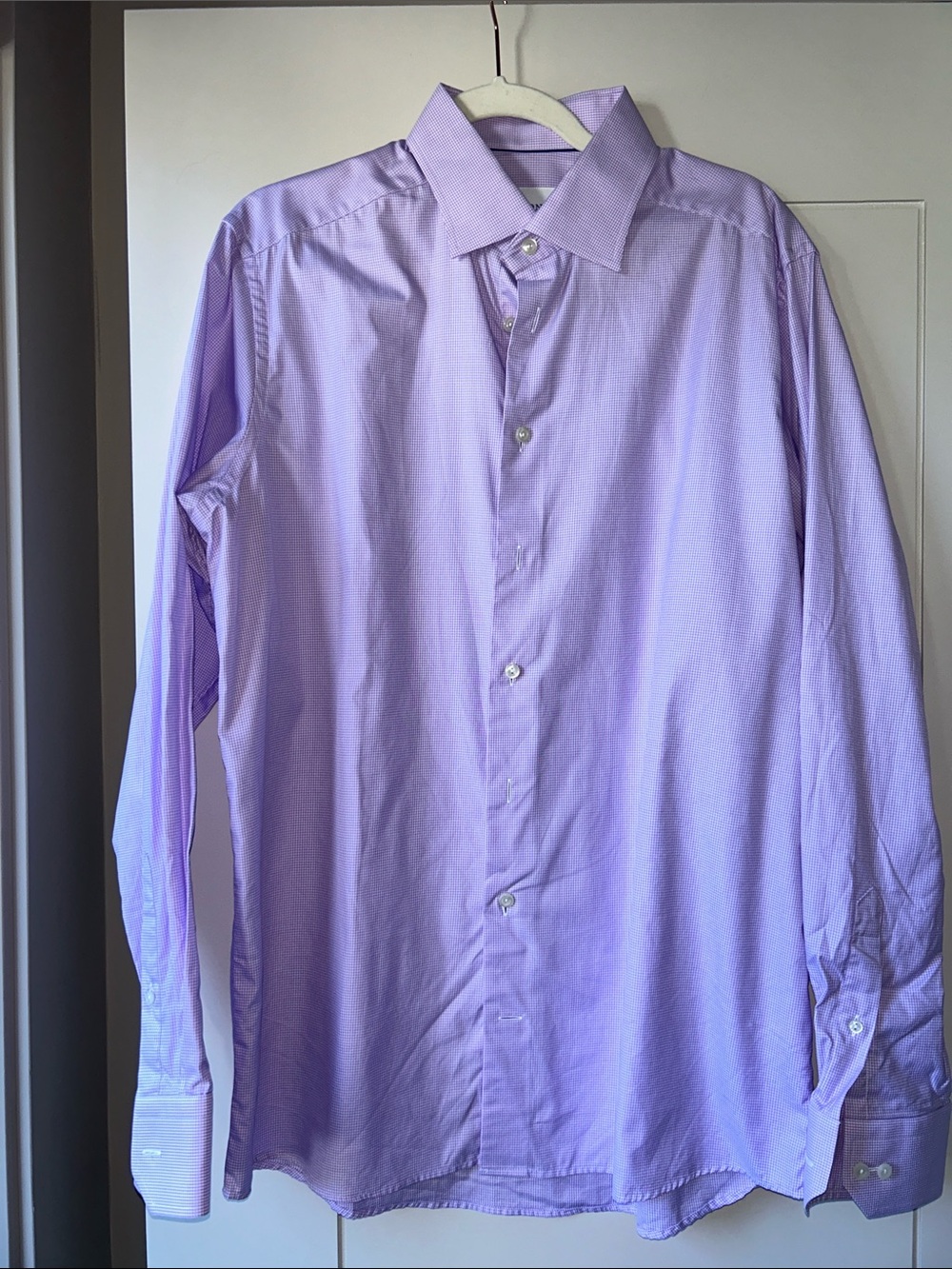 Eton Lavender Dress Shirt - Light Purple Men's Button-Up